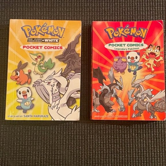 Pokemon Toys Pokemon Pocket Comics Viz Media Black And White And